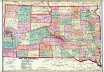 State Map, Faulk County 1910